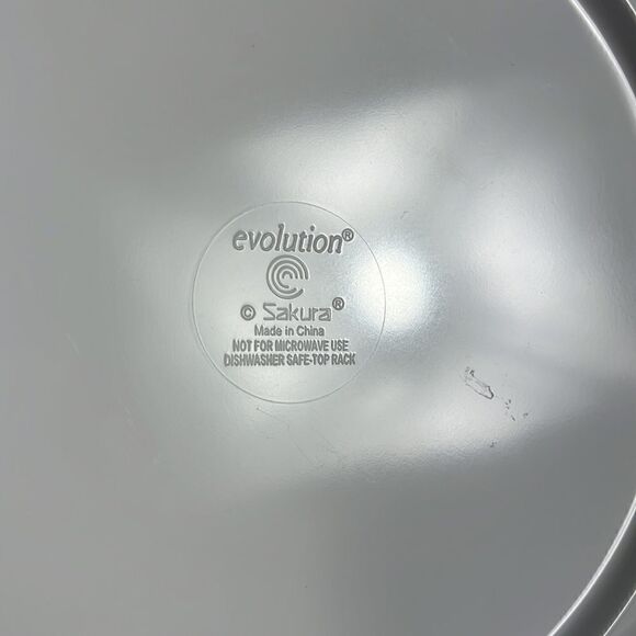 Coastal Breeze By Warren Kimble Melamine Platter Like New - Picture 5 of 6